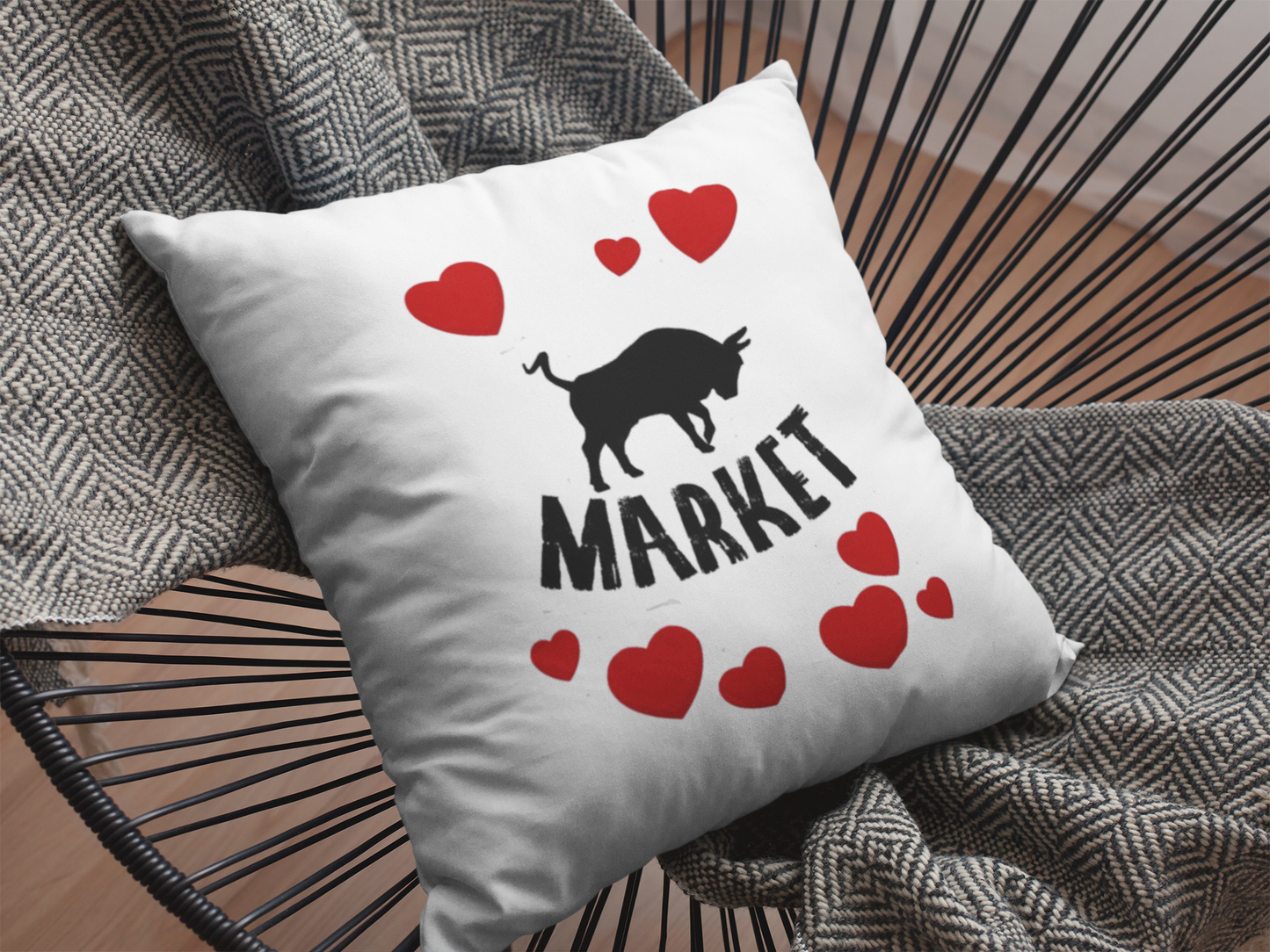 Market Printed Cushion