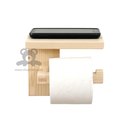 ShopTwiz Wooden Mobile Stand for Office and Room