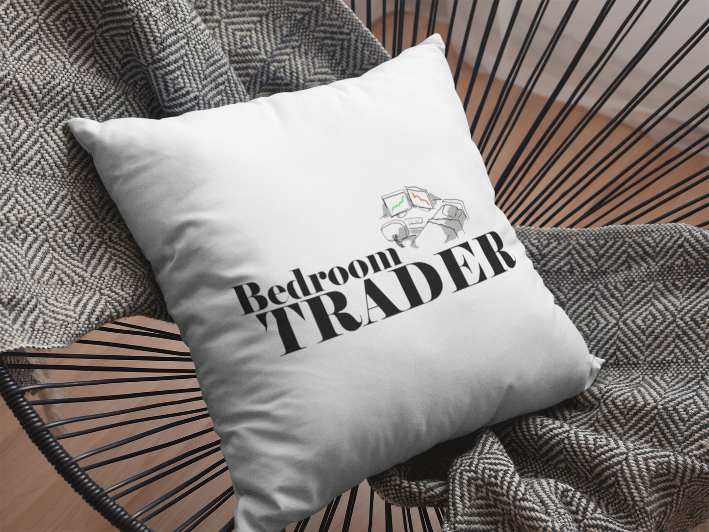 Trader  Printed Cushion