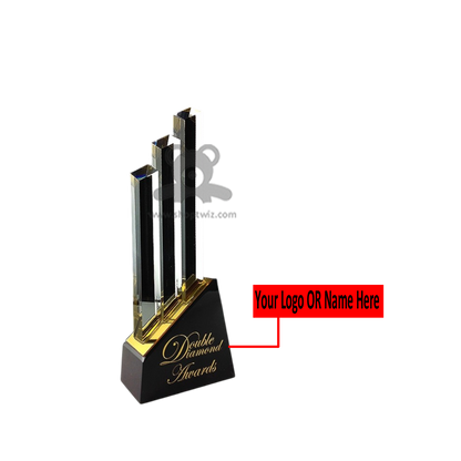 ShopTwiz Customized Trophy – Personalized Logo & Name Corporate Gift