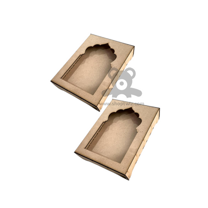 ShopTwiz MDF Jharokha Box Design (2 Pc)