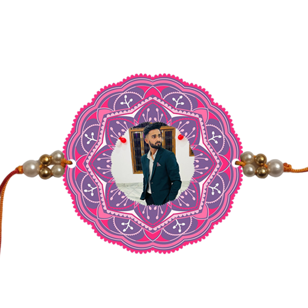 Photo Rakhi ( Customized / Personalized ) Fabulous Printed Rakhi