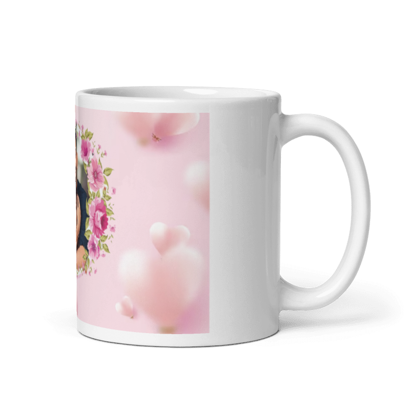 Customized Coffee Mug - Add Your Own Photo - Amazing Pattern