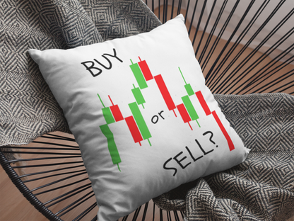 Buy Or Sell  Printed Cushion