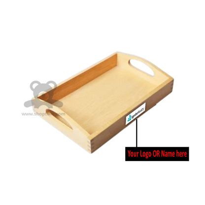 ShopTwiz Wooden Serving Tray – Elegant Corporate Gift & Multipurpose Organizer