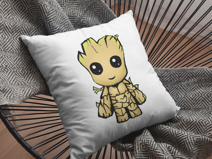 Baby Groot Printed Cushion