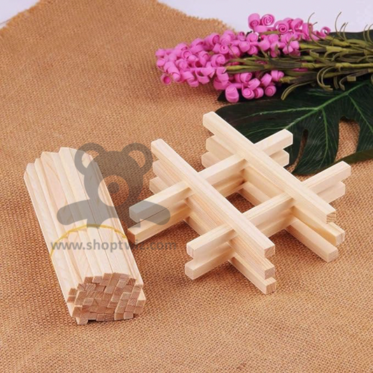 ShopTwiz Wooden Sticks (10 Pack)