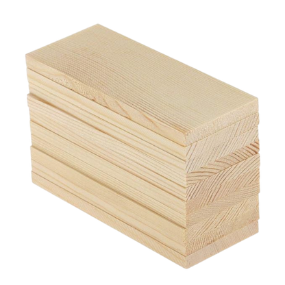 ShopTwiz Wooden Rectangle Board Panel Plank For Art