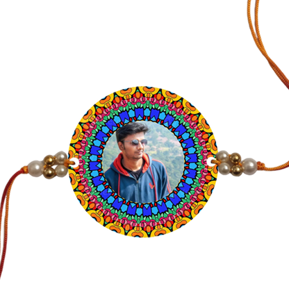 Photo Rakhi ( Customized / Personalized / Happy Rakhi Festival / Photo Rakhi