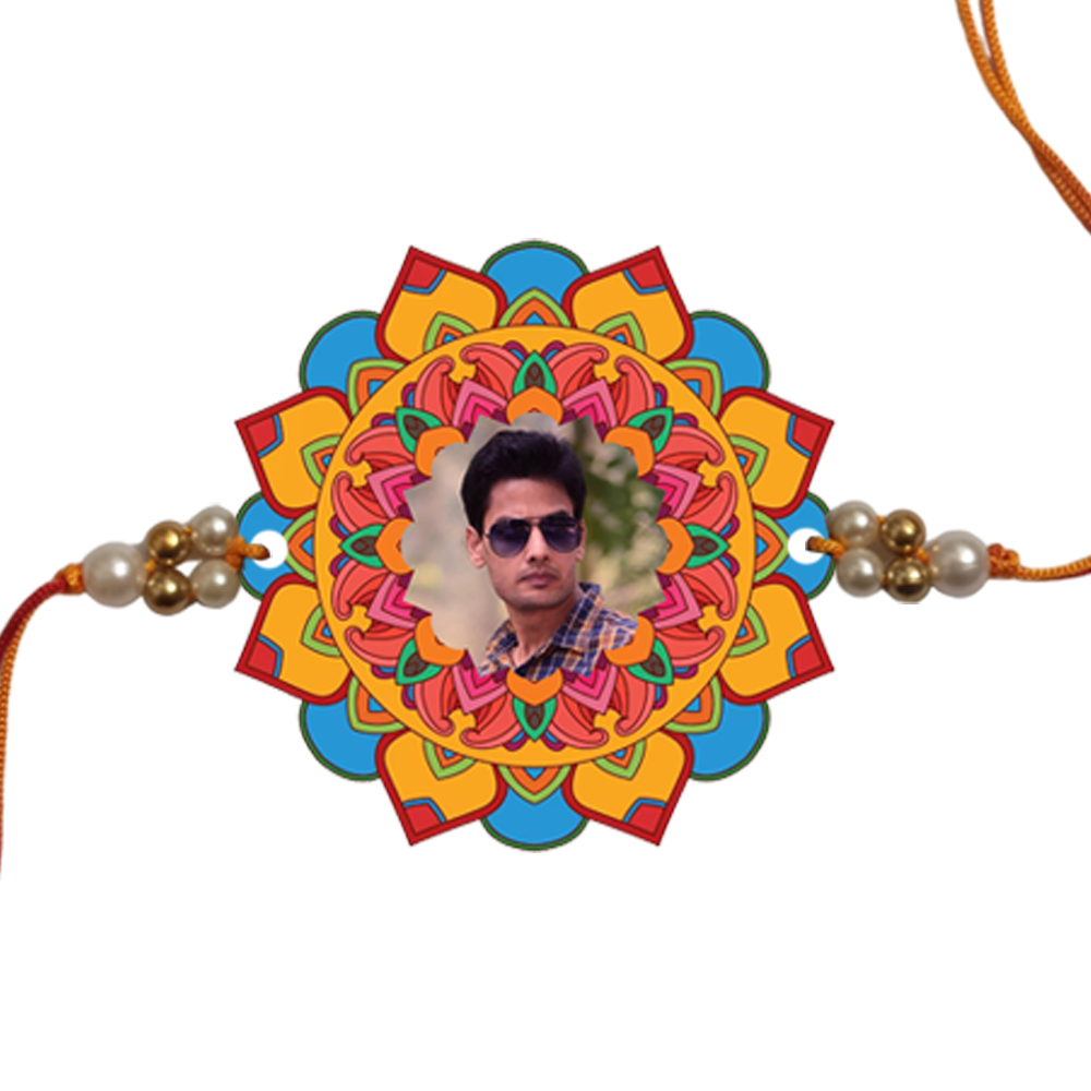 Photo Rakhi ( Customized / Personalized / Fabulous Rakshabandhan Festival / Photo Rakhi