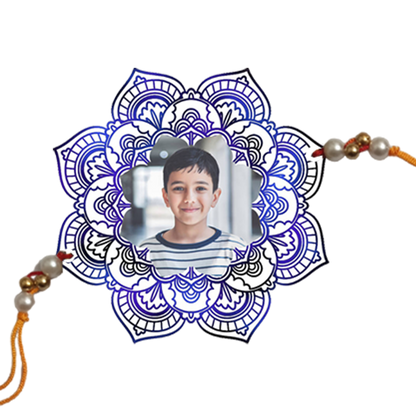 Photo Rakhi ( Customized / Personalized / My Handsome Bro Photo Rakhi