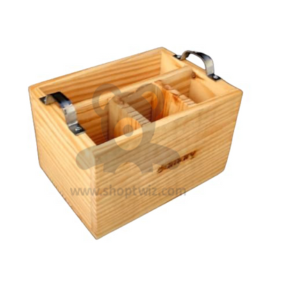 ShopTwiz Wooden Spoon and Kitchen Stand