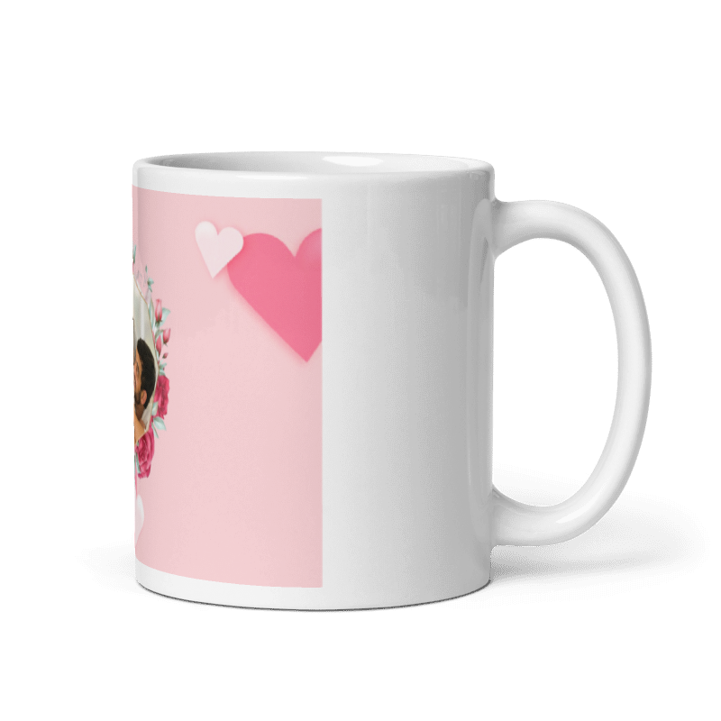 Customized Coffee Mug - Add Your Own Photo - Colorful Background
