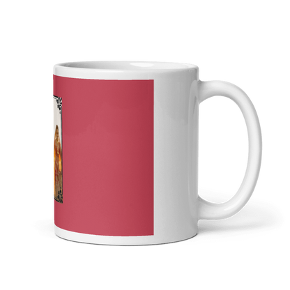 Customized Coffee Mug - Add Your Own Photo -Brown Background