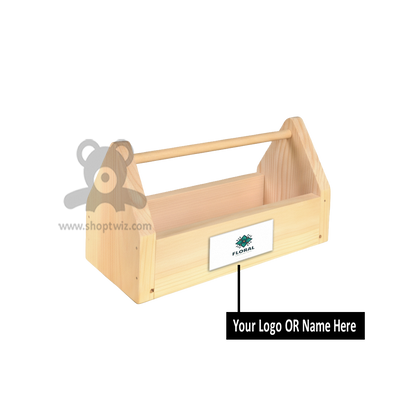 ShopTwiz Customized Basket – Personalize with Logo or Name | Elegant Corporate Gift
