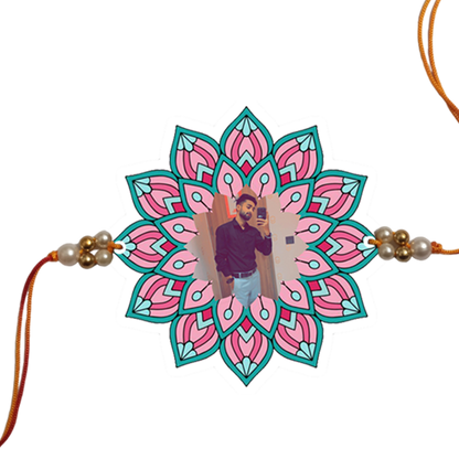 Photo Rakhi ( Customized / Personalized /  Happy Rakshabandhan / Photo Rakhi