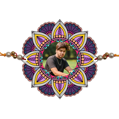 Photo Rakhi ( Customized / Personalized /  Lovely Rakshabandhan  / Photo Rakhi