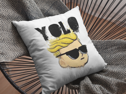 Yolo Printed Cushion