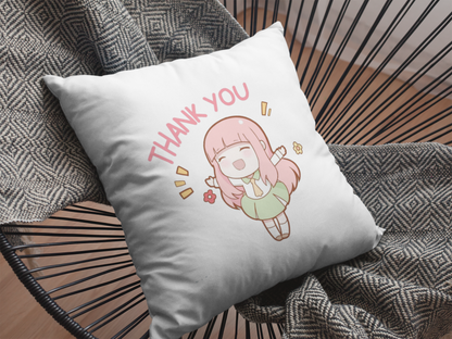 Thank You  Printed Cushion