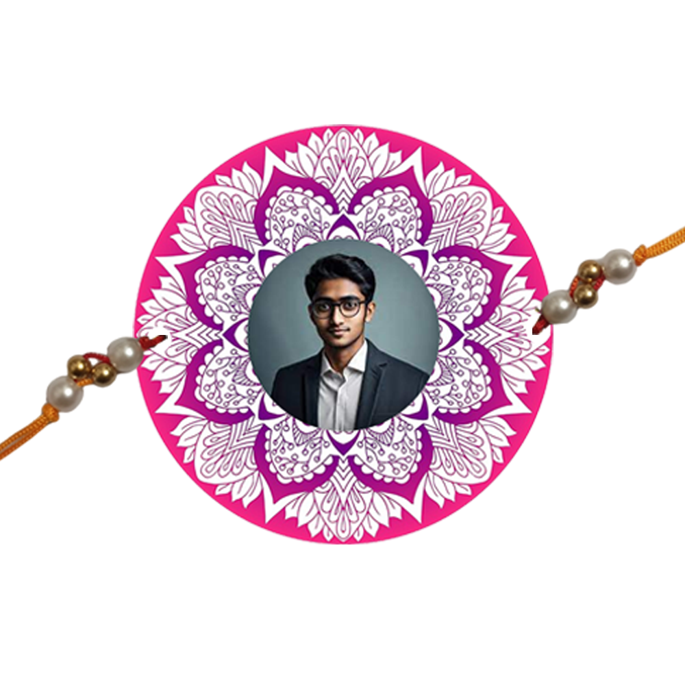 Photo Rakhi ( Customized / Personalized / My Lovely Bro Photo Rakhi