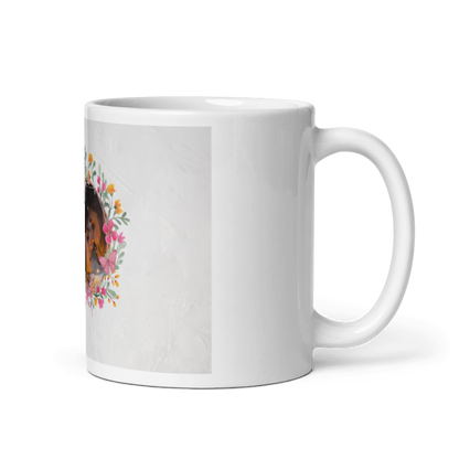 Customized Coffee Mug - Add Your Own Photo - Heart Pattern