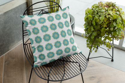 Ethnic Cushion Relax Cove Cushion Cover (12 x 12 cm) (Filler Included)
