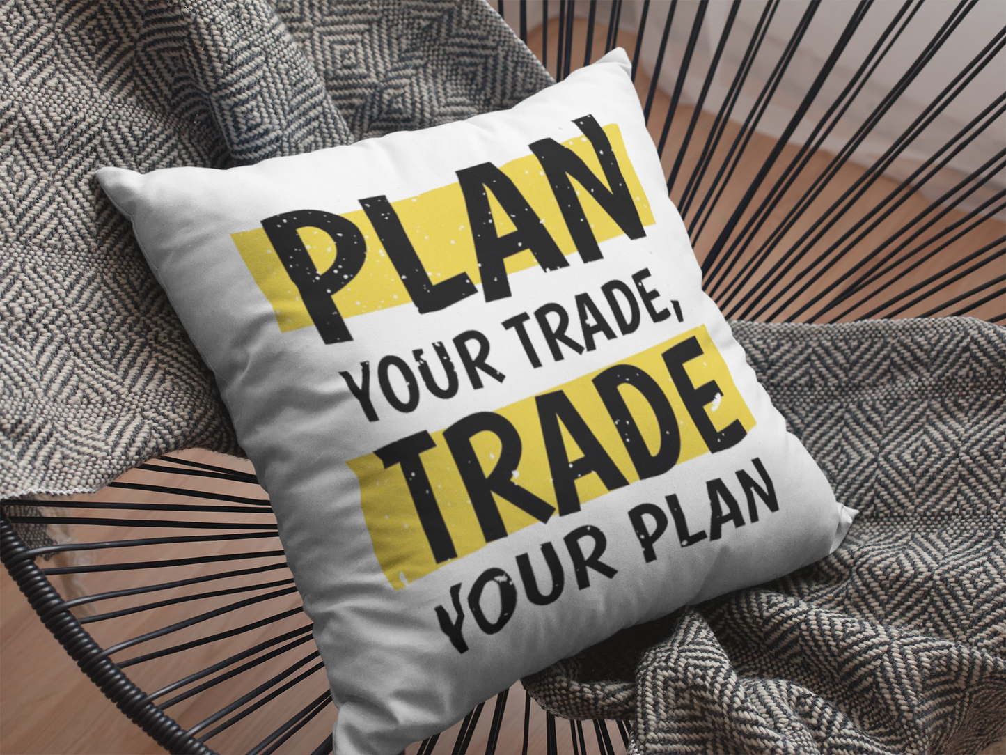 Plan Your Trade Printed Cushion