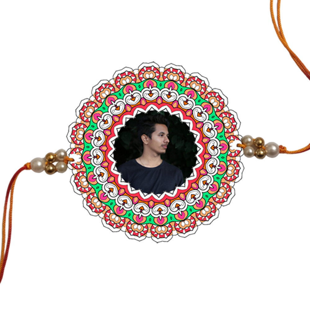 Photo Rakhi ( Customized / Personalized / My Happy Best Sister /Rakhi Festival / Photo Rakhi