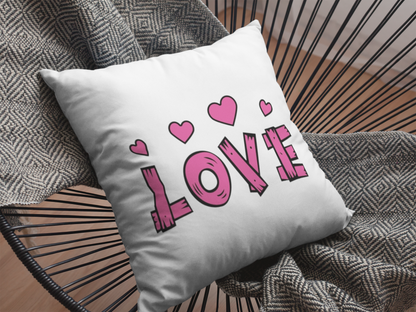 Love Printed Cushion