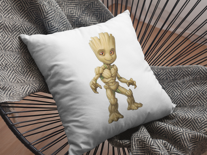 Baby Groot Printed Cushion