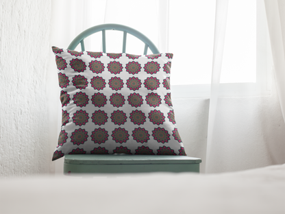 Ethnic Cushion Easeful  Comfortable Cove Cushion Cover (12 x 12 cm) (Filler Included)