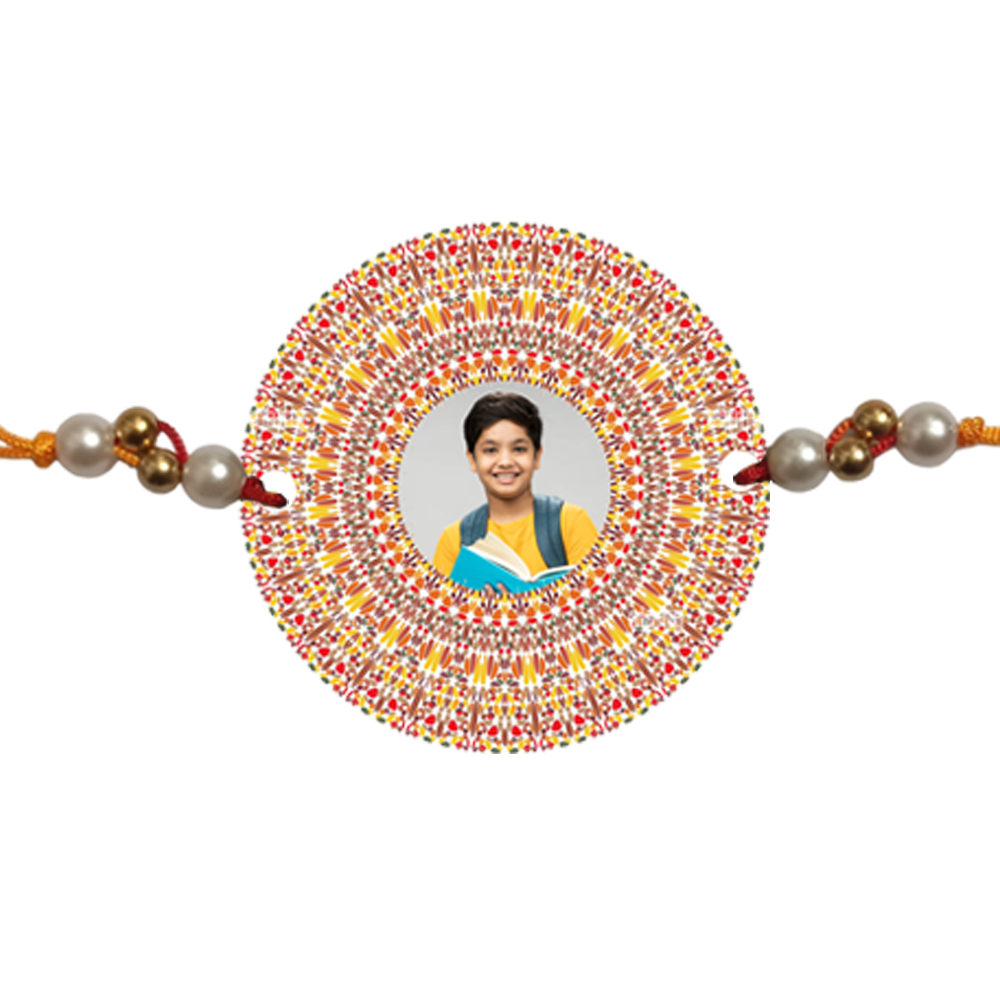 Photo Rakhi ( Customized / Personalized / Lovely Rakshabandhan Festival / Photo Rakhi