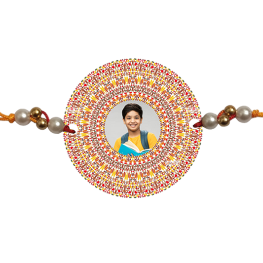 Photo Rakhi ( Customized / Personalized / Lovely Rakshabandhan Festival / Photo Rakhi