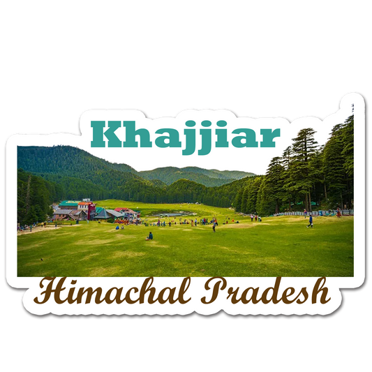 ShopTwiz Khajjiar (Himachal Pradesh) Awesome City Lovely Door Magnets And Fridge Magnet