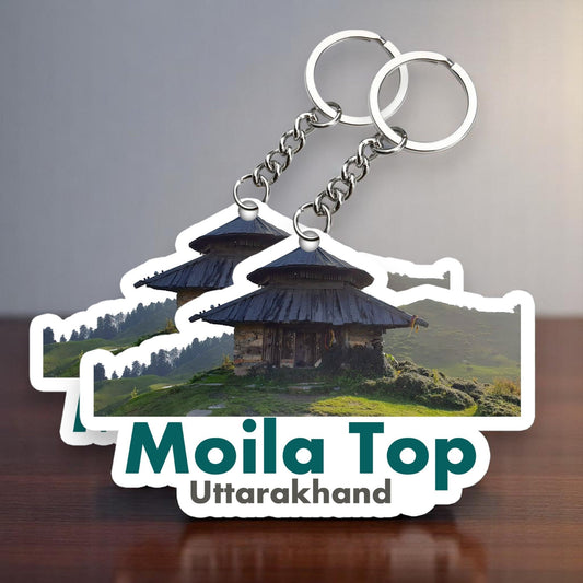 Moila Top Uttarakhand Key chain ( Set of 2 )