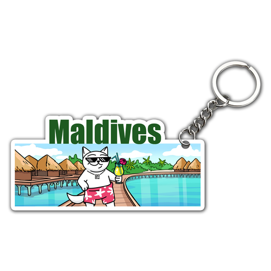 Maldives  Key chain ( Set of 2 )