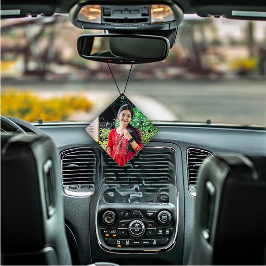 ShopTwiz Spiritual Diamond Charm Car Hanging Decorative