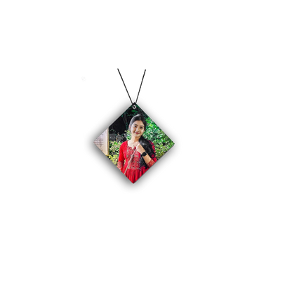 ShopTwiz Spiritual Diamond Charm Car Hanging Decorative