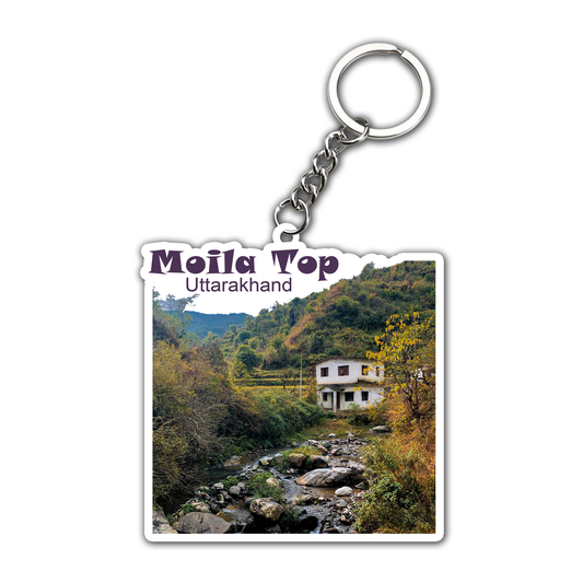 Oila Top Uttarakhand Key chain ( Set of 2 )