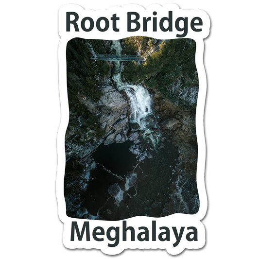 ShopTwiz Root Bridge (Meghalaya) Awesome City Lovely Door Magnets And Fridge Magnet