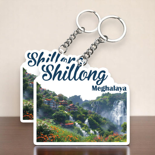 Shillong Meghalaya  Key chain ( Set of 2 )