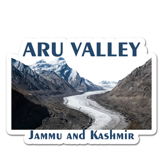 ShopTwiz Aru Valley 3 (Jammu and Kashmir) Awesome City Lovely Door Magnets And Fridge Magnet