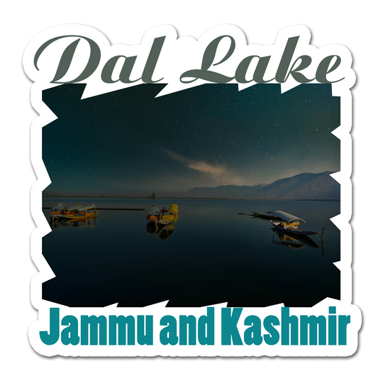 ShopTwiz Dal Lake 3 (Jammu and Kashmir) Awesome City Lovely Door Magnets And Fridge Magnet