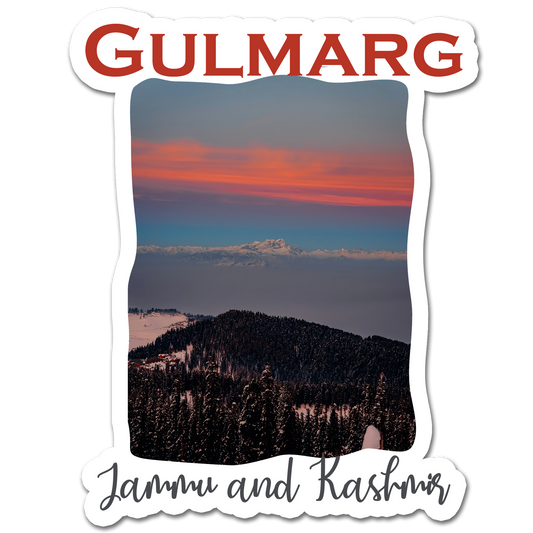 ShopTwiz Gulmarg 5 (Jammu and Kashmir) Awesome City Lovely Door Magnets And Fridge Magnet