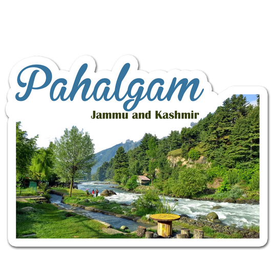 ShopTwiz Pahalgam 2 (Jammu and Kashmir) Awesome City Lovely Door Magnets And Fridge Magnet