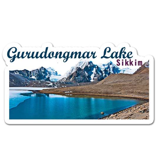 ShopTwiz Gurudongmar Lake 2 (Sikkim) Awesome City Lovely Door Magnets And Fridge Magnet