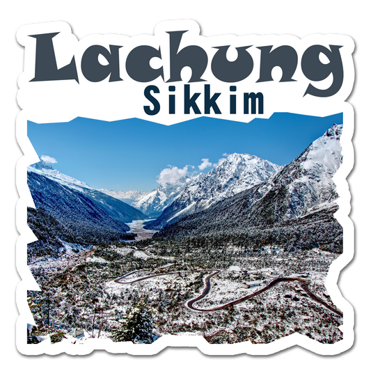 ShopTwiz Lachung (Sikkim) Awesome City Lovely Door Magnets And Fridge Magnet