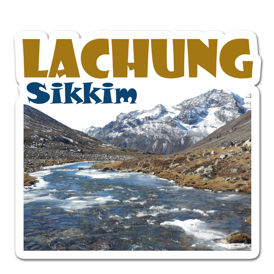 ShopTwiz Lachung 2 (Sikkim) Awesome City Lovely Door Magnets And Fridge Magnet