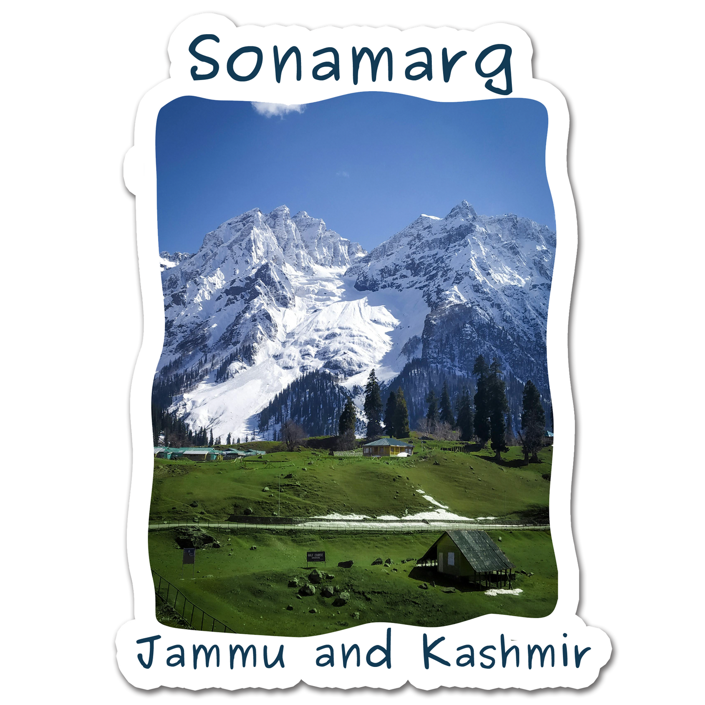 ShopTwiz Sonamarg (Jammu and Kashmir) Awesome City Lovely Door Magnets And Fridge Magnet