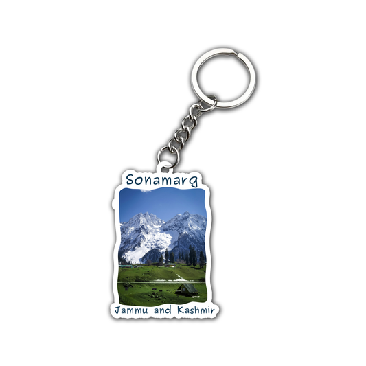 Sonamarg Jammu and Kashmir Key chain ( Set of 2 )